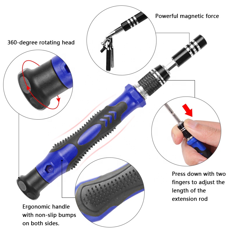 Digital Display Electric Solde - Screwdriver Set Precision ulasan dan harga