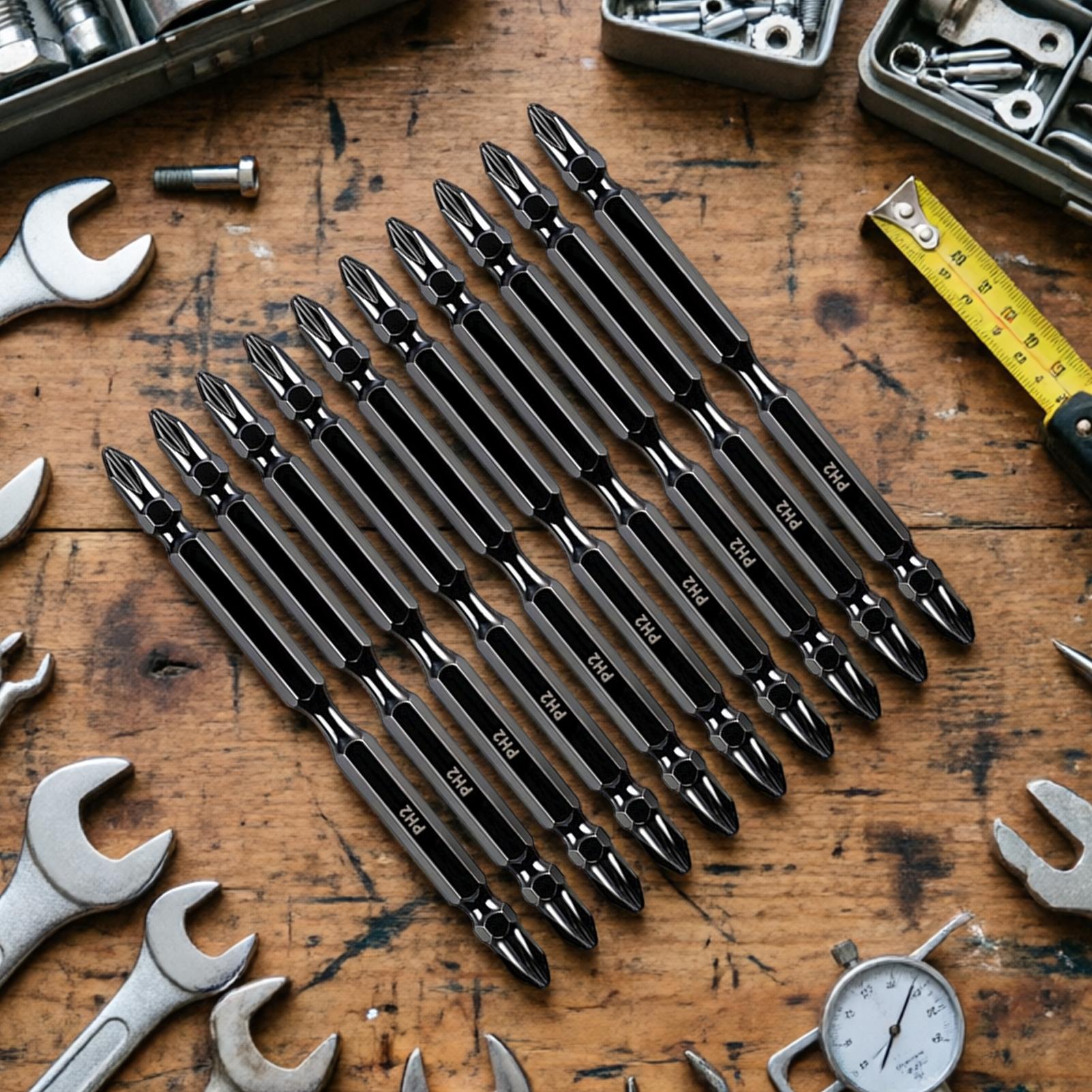 Magnetic Drill Bits Double-End - Screwdriver Set Precision ulasan dan harga