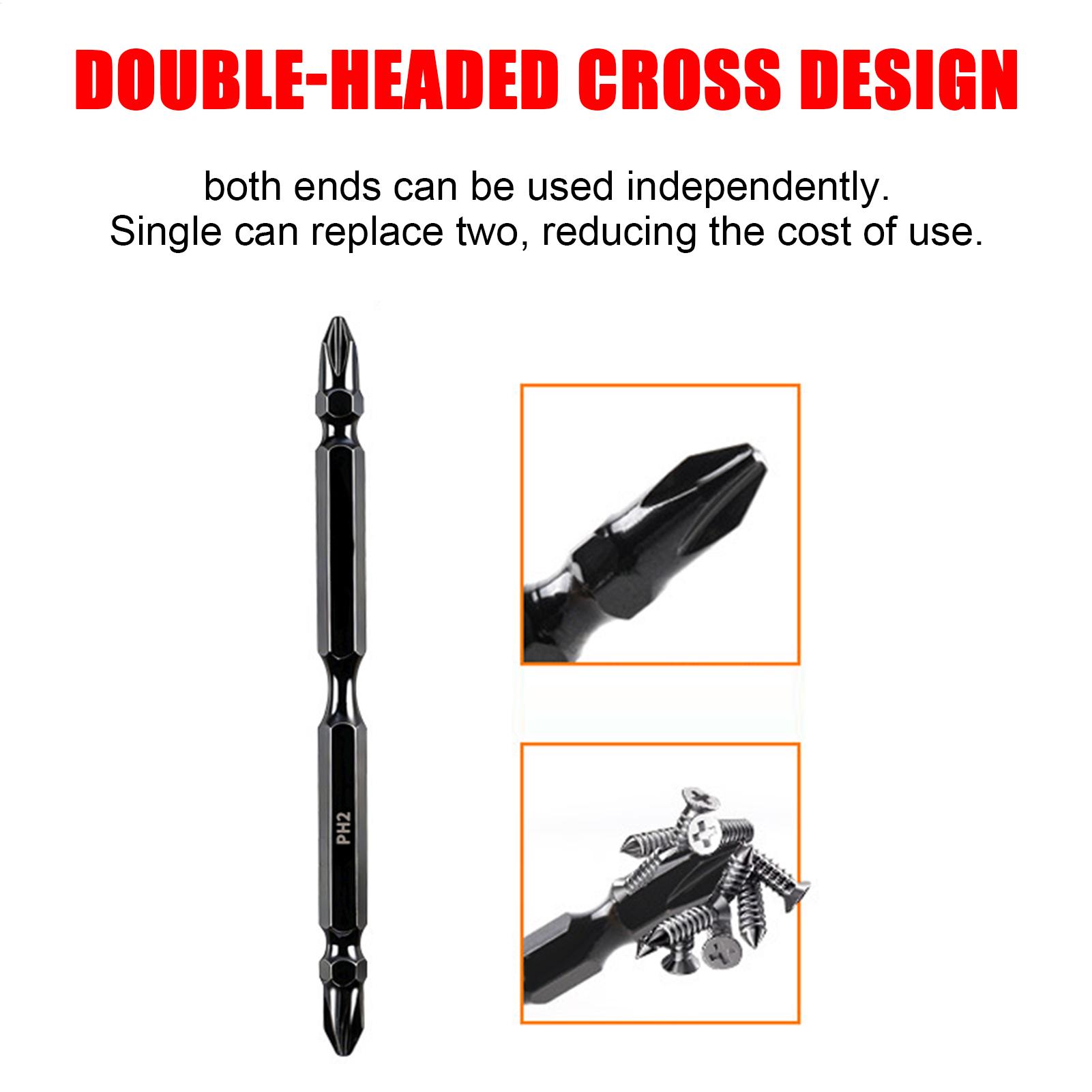 Magnetic Drill Bits Double-End - Screwdriver Set Precision ulasan dan harga