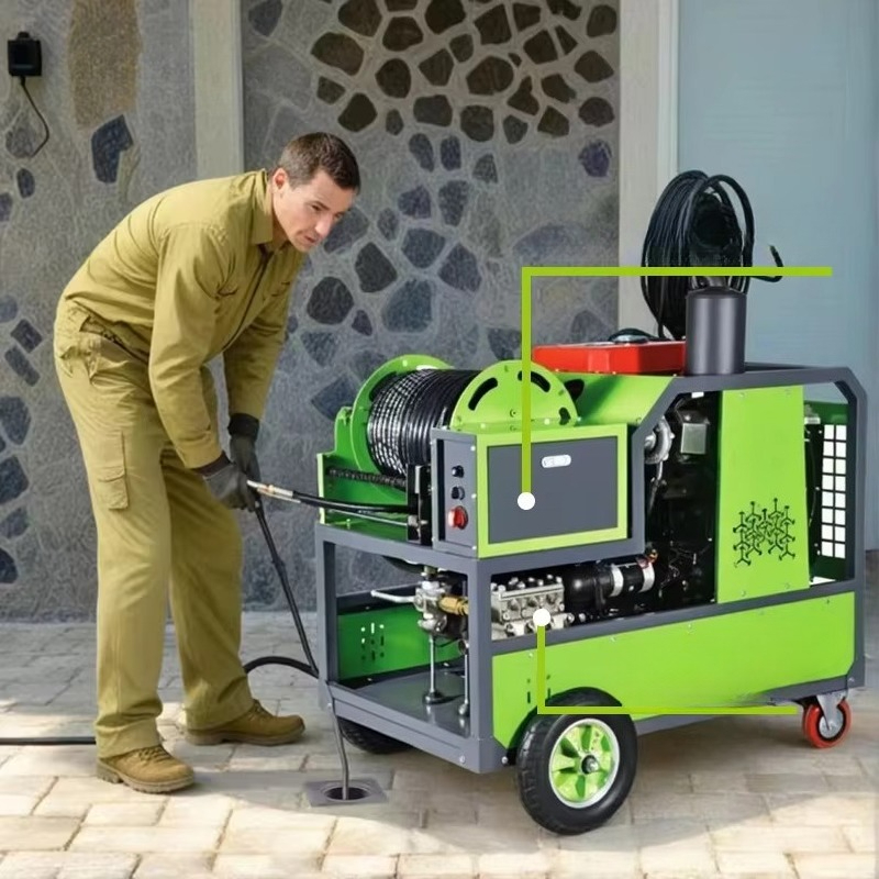 Industrial Sewer Jetting Machi - Plumbing Snake Drain ulasan dan harga