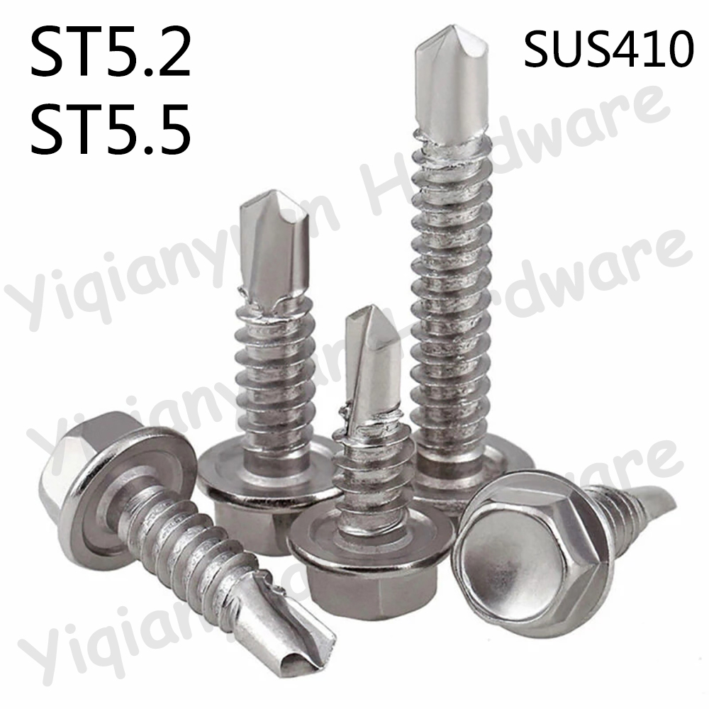 Yiqianyuan ST5.2/5.5 SUS410 St - Deck Screw Stainless ulasan dan harga