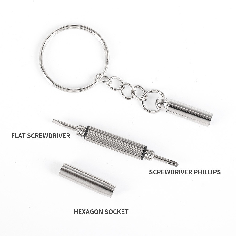 Steel Glasses Screwdriver Eyeg - Screwdriver Set Precision ulasan dan harga