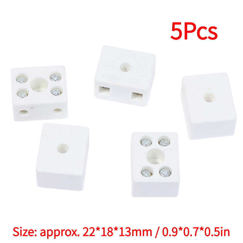 5Pcs Ceramic Post Terminal Blo - Home Improvement And Supply ulasan dan harga