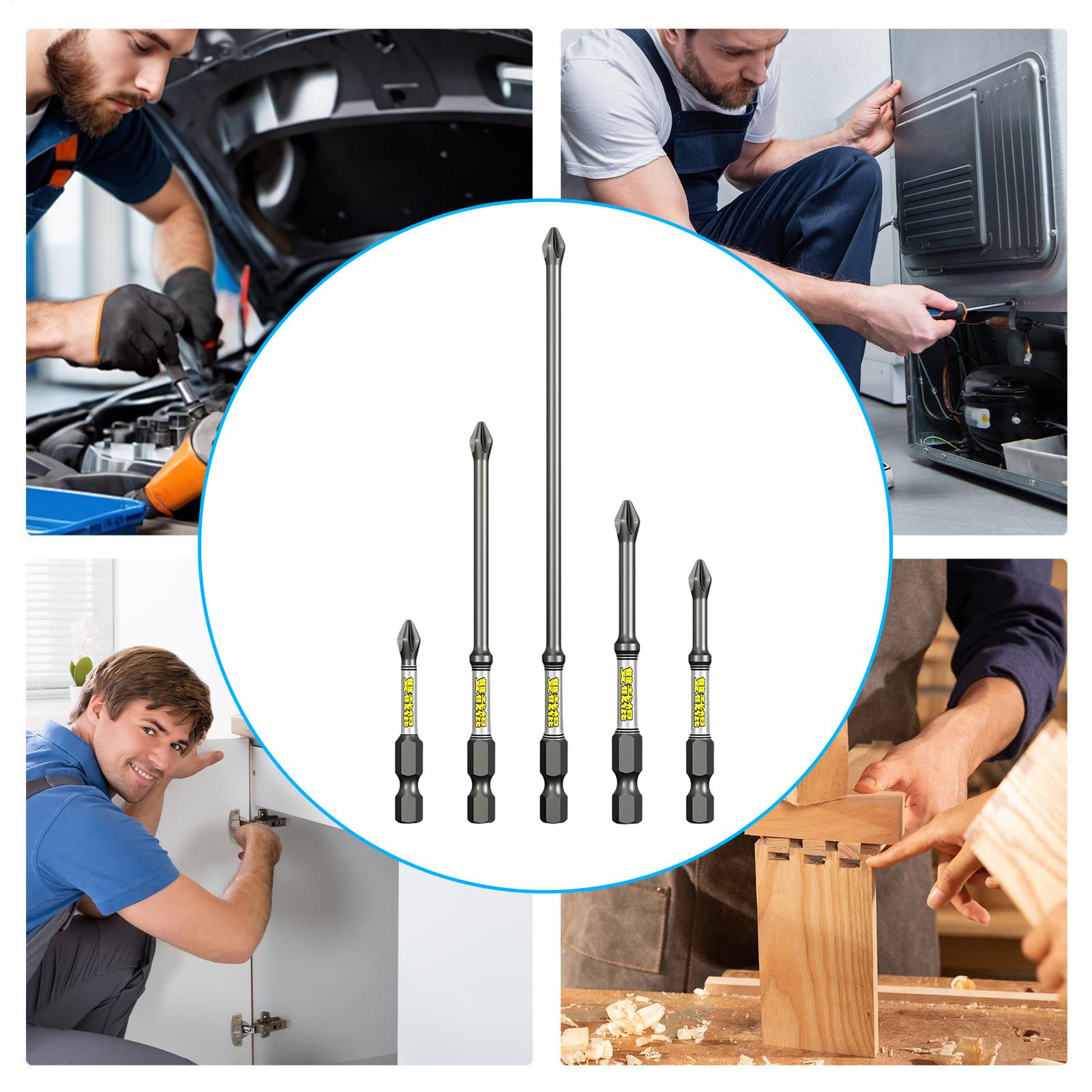 Screw Bit Set 5-Piece Precisio - Screwdriver Set Precision ulasan dan harga