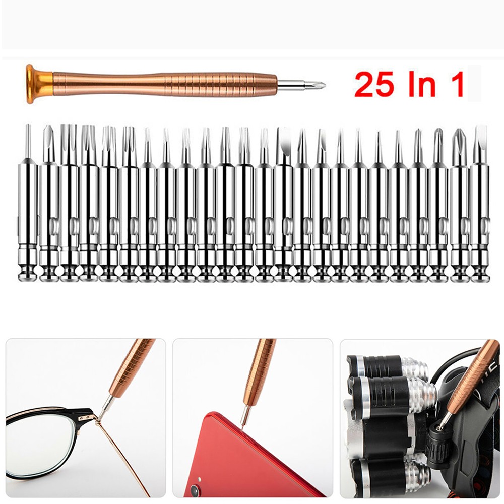 25in1 Precision Repair Tool Re - Screwdriver Set Precision ulasan dan harga