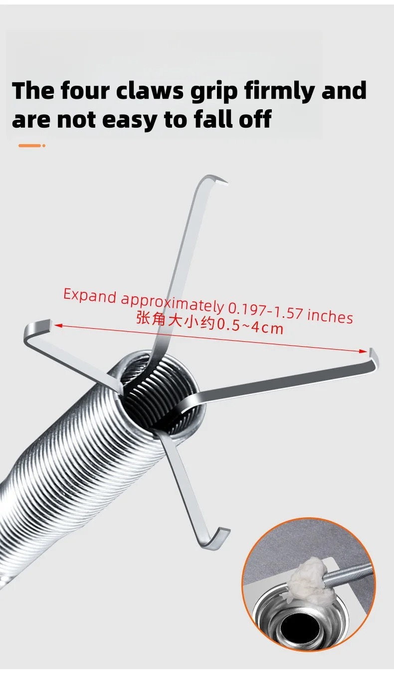 Flexible Spring Snake Drain Pi - Plumbing Snake Drain ulasan dan harga
